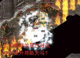 沙城捐献的属性对战斗力提升帮助大吗? 沙城捐献的属性对战斗力提升帮助大吗?