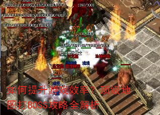 ���������ϷЧ�ʣ�������ͼ��BOSS����ȫ����