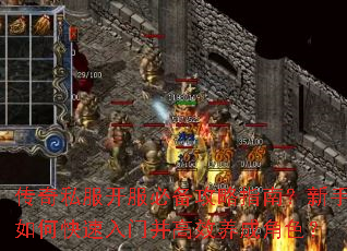 传奇私服开服必备攻略指南?新手如何快速入门并高效养成角色? 传奇私服开服必备攻略指南?新手如何快速入门并高效养成角色?