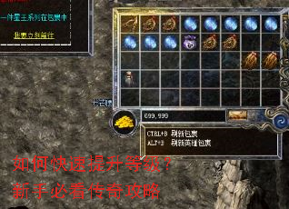 如何快速提升等级?新手必看传奇攻略 如何快速提升等级?新手必看传奇攻略