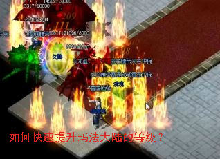 如何快速提升玛法大陆的等级? 如何快速提升玛法大陆的等级?