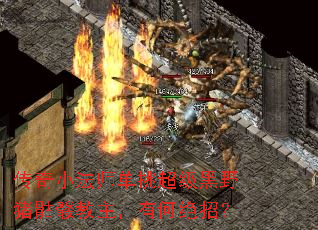传奇小法师单挑超级黑野猪骷髅教主,有何绝招? 传奇小法师单挑超级黑野猪骷髅教主,有何绝招?