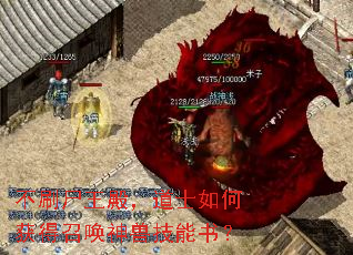 不刷尸王殿,道士如何获得召唤神兽技能书? 不刷尸王殿,道士如何获得召唤神兽技能书?