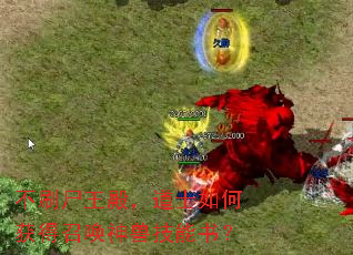 不刷尸王殿,道士如何获得召唤神兽技能书? 不刷尸王殿,道士如何获得召唤神兽技能书?