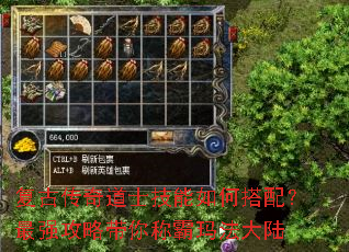 复古传奇道士技能如何搭配?最强攻略带你称霸玛法大陆 复古传奇道士技能如何搭配?最强攻略带你称霸玛法大陆