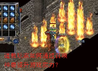 道教玩家如何通过召唤神兽提升游戏实力? 道教玩家如何通过召唤神兽提升游戏实力?
