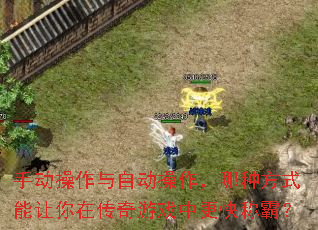 手动操作与自动操作,哪种方式能让你在传奇游戏中更快称霸? 手动操作与自动操作,哪种方式能让你在传奇游戏中更快称霸?