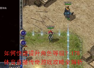如何快速提升角色等级?178体育直播传奇游戏攻略全解析 如何快速提升角色等级?178体育直播传奇游戏攻略全解析