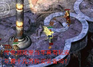 传奇游戏里当年真有玩家花费十几万购买装备吗? 传奇游戏里当年真有玩家花费十几万购买装备吗?