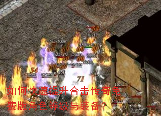 如何快速提升合击传奇免费版角色等级与装备? 如何快速提升合击传奇免费版角色等级与装备?