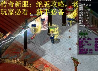 传奇新服：绝版攻略，老玩家必看，新手必备