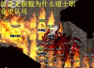 传奇无极棍为什么道士职业更认可