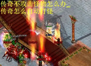 传奇不攻击怪物怎么办_传奇怎么自动打怪