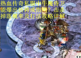 热血传奇私服中牛魔侍卫能爆出祈祷戒指吗？击杀掉落概率及打法攻略详解