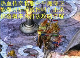热血传奇私服中牛魔侍卫能爆出祈祷戒指吗？击杀掉落概率及打法攻略详解