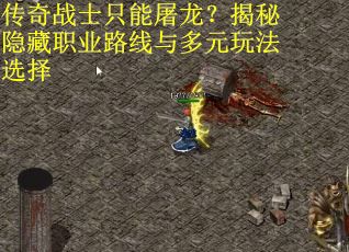 传奇战士只能屠龙？揭秘隐藏职业路线与多元玩法选择