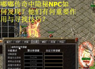 嘟嘟传奇中隐秘NPC如何发现？他们有何重要作用与寻找技巧？