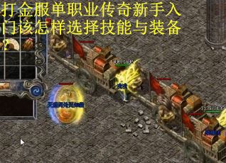 打金服单职业传奇新手入门该怎样选择技能与装备？