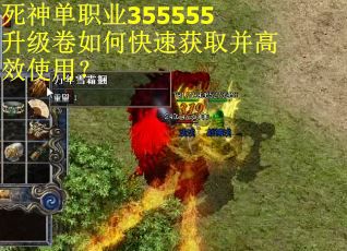 死神单职业355555升级卷如何快速获取并高效使用？